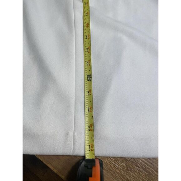 Calvin Klein size 10 NWT White Sleeveless Round Neck Back Zip Sheath Dress - Picture 11 of 13